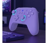 TEMU Controlador de Juegos Compatible con Nintendo Switch, Switch Lite y OLED, con Hall Effect e Iluminación RGB: para