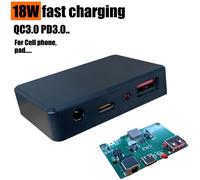 TEMU Conversor energía solar, entrada de 6V-24V, USB de 5V 3A, material de plástico, sin batería, tensión de funcionamiento ≤36V, puerto USB, de control de regulado por energía solar