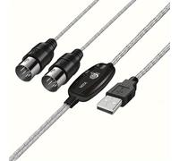 TEMU Convertidor MIDI USB para Teclados de y , Compatible con Windows, Adaptador de Cable para Estudio de