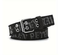 TEMU Correa de Cuero Sintético de Lona Relieve para Hombres