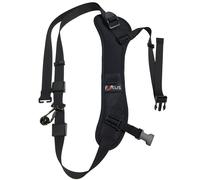 TEMU Correa de de calidad y transporte rápido para la cámara -1, diseñada para uso con DSLR, con un cinturón de bandolera negro y