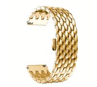 TEMU Correa de Metal de , Compatible con Huawei y Samsung Galaxy Watch 5/4/Gear S3/Watch 4/3/GT2-3 Pro, Reloj Deportivo Correa Colorida Impermeable para Mujer y Hombre, Tamaños de 20Mm 22Mm