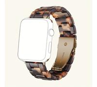 TEMU Correa de Resina para Apple Watch | Compatible con Modelos de 38mm-46mm | Colores Macaron con Hebilla de Acero Inoxidable | Elegante y Duradera Correa para Smartwatch | para iWatch -10 & Ultra