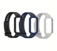TEMU Correa de silicona para Xiaomi Band 9 Active, Redmi Band 3, pulsera inteligente, correas de muñeca, accesorio para correa de reloj Redmi Band 3