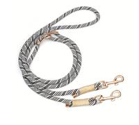 TEMU Correa Dual para Perros sin Uso de Manos - Cinturón Ajustable de Cintura para Correr y Caminar - Poliéster Duradero, Ideal para Pequeñas a Grandes