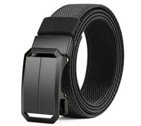 TEMU Correa Elástica de Nylon Premium con Cierre Metálico Automático, Ajustable, y Cómoda para Hombres y Mujeres