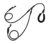 TEMU Correa para Perros, Correa de Entrenamiento para Mascotas de Cabeza Anti-Enredos, Diseñada para Caminar y Entrenar , de Nailon Tejido con Costuras Reflectantes, Adecuada para Medianas a Grandes.