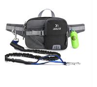 TEMU Correa Retráctil Para Perros Sin Manos Con Bolsa De Cintura Para Caminar Al Con Perros, Bolsa De Almacenamiento Multifuncional Para Caminar Con Perros, Cuerda De Para Perros