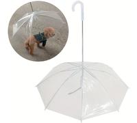 TEMU Correa Transparente para Perros Pequeños de 1 Pieza, Accesorio para Días Lluviosos