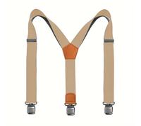 TEMU Correas Ajustables para Hombres con Espalda en Y y Clips Resistentes - Poliéster Duradero, Ajuste Elástico, Varios Colores Disponibles - Ideales para Deportes y Casual