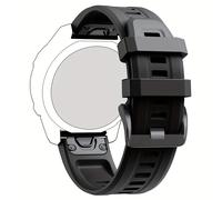 TEMU Correas de Silicona Deportivas de Rápida de 26mm y 22mm para Fenix 8, 7, 7X, 6, 6X, Pro, 5, 5X Plus, Gen 2, , 935, Instinct 2X, Pulseras Ajustables para Smartwatch
