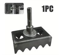 TEMU Cortador de agujeros cuadrados portátil diseñado para cajas eléctricas tipo 86, ideal para perforar enchufes instalaciones de agua y electricidad, adecuado para uso con herramientas manuales