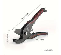 TEMU Cortatubos profesional de PVC para tuberías de agua, tijeras rápidas para cortar tuberías, cortador de tubos y cortadores de tuberías