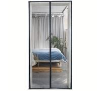 TEMU Cortina Magnética Antimosquitos para Puerta - Malla de Nylon de Fácil , para y Estilos de Habitaciones Variados, /Negro
