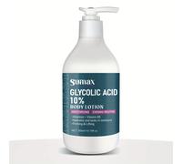 TEMU Crema corporal con ácido glicólico al 10%, loción corporal hidratante para el cuidado de la piel, hidratante diario multiusos que el aceite y hidrata.