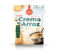 TEMU Crema de Arroz Sabor Galleta Maria de 1 kg | Harina de Arroz Precocida 100% Integral Vegana | Fuente de Carbohidratos Instantánea | Torafood