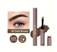 TEMU Crema de cejas de punta, resistente y al , a prueba de manchas, maquillaje de larga duración sin separación, lápiz de cejas con , para cejas