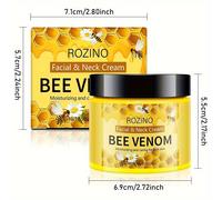 TEMU CREMA FACIAL Y CUELLO ROZINO 150g de Abeja, Hidratante y Nutritiva, Fácil Absorción, Nutrición Duradera, Anti-Sequedad, , Todo Tipo , E, Aceite de , Unisex Adulto, Alergenicidad, Regalo