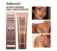 TEMU Crema Hidratante Diaria Lakerain Glow +Firmeza - Autobronceador para un Bronceado Natural Sin Sol, Loción Corporal sin , 100ml/3.4fl.oz, un de Gradual, a Medio, Nutritivo, Aplicación Versátil