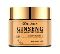 TEMU Crema Nocturna de Ginseng SUYARUN. Enriquecida con Retinol + Colágeno + para y Firmeza, Tono Beige Unisex. Reduce la de manchas oscuras e inhomogeneidades