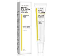 TEMU Crema para ojos con péptidos y probióticos - en colágeno, retinol, ácido hialurónico, niacinamida, escualano vegetal, ceramidas y E, con de retinol, iluminador de ojos, fórmula y no grasa