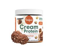 TEMU Crema Proteica | Sabor Bombon Rocher Chips | 200g | 20% de Proteina | 0% azúcares añadidos | Sin Aceite de Palma | Receta Tradicional | Torafood