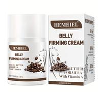 TEMU Crema reafirmante de vientre con de cacao y A, crema reafirmante de la piel, crema reafirmante y tensora para el vientre, crema para reafirmar, e hidratar la piel.