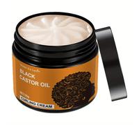 TEMU Crema Rizina Negra para y Estilizar 50g - Gel Hidratante Adecuado para Cabello Normal, Para Hombres y Mujeres, , Fácil de Llevar, Ingredientes Vegetales