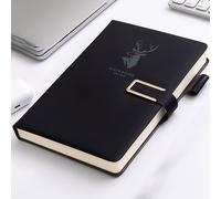 TEMU Cuaderno A5 de Inspiración Cubierta , Cierre Magnético y Marcadores - Multicolor, Impermeable, Ideal para Uso Diario en o como Diario Universitario