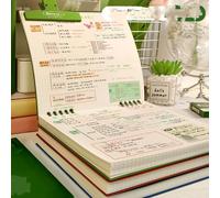 TEMU Cuaderno cuadrado vintage de para memorizar vocabulario en inglés, ideal para que preparan exámenes