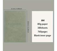 TEMU Cuaderno de blanda A4, diseñado para escribir un diario, dibujar y hacer , para trabajos , y manualidades, adecuado para adultos, artistas y periodistas.