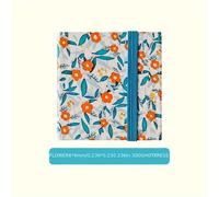 TEMU Cuaderno de de acuarela SeamiArt Mini 300GSM, 20 hojas, 6x6cm, con cubierta de tela y banda elástica - 4 estilos