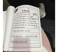 TEMU Cuaderno de ejercicios de comprensión lectora de fonética inglesa Ajuste de de : Carácter único, rima única, única 89 historias para escenario de entrenamiento en Cuentos cortos basados en