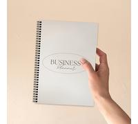 TEMU Cuaderno de Planificación de Negocios, Diario de Establecimiento de , Planificador de Gestión Creativa, Registro de Desarrollo , Diario de Planificación de Negocios.