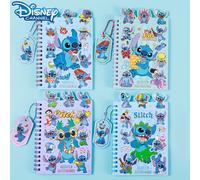 TEMU Cuaderno de Stitch de Disney, con pegatinas de Stitch que se pueden utilizar para hacer un cuaderno de bolígrafos. El cuaderno de pegatinas, lo que lo para suministros de oficina o regreso a .