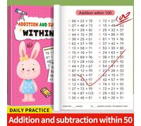 TEMU Cuaderno de Sumas y Restas 10,20,50,100: Ejercicios Prácticos de Matemáticas para Grados 1º-3º - Entrenamiento Rápido y con - para Aula o Educación en Casa