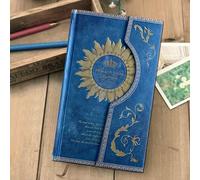 TEMU Cuaderno Principal Mágico Magnético Retro A5, Diario de con Cierre Magnético y Marcadores, Diseño Retro, , Organizador Portátil Elegante, Adecuado para y Notas