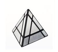 TEMU Cube Espejo Mágico de Sengso - Rompecabezas Rápido para Principiantes con Superficies Reflectantes, Resina ABS, , Diseño Geométrico Moderno para Entusiastas del Mental