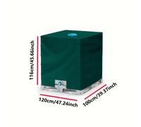 TEMU Cubierta Adecuada para de Agua Exterior de 1000L - Protector de de Agua Verde/Azul, Toldo de Tela Oxford