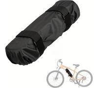 TEMU Cubierta de Batería para Vehículo Eléctrico con Cordón Elástico y Hebilla - Bolsa de Batería para Bicicleta Negra