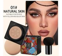 TEMU Cubierta de hongo para la cabeza, crema BB, corrector , crema CC, corrector, un look de maquillaje natural con cosméticos multifuncionales.
