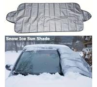 TEMU Cubierta De Nieve Para Coche, Cubierta De Nieve Para Coche En Invierno, Cubierta Plegable Para Parabrisas De Coche