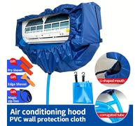 TEMU Cubierta de recolección de agua engrosada para limpieza de aire acondicionado, adecuada para unidades de pared de 1.5 HP, herramienta de limpieza de aire acondicionado