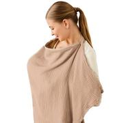 TEMU Cubierta de transpirable, protector de , tela de para salidas, capa de para mamás con estilo, tela multifuncional de protección de privacidad para situaciones de cómodas