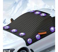 TEMU Cubierta Magnética para Parabrisas de Coche - Engrosada, Protector Solar Anticongelante para Vidrio Delantero en Invierno