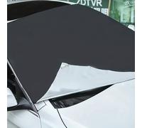 TEMU Cubierta magnética para parabrisas de coche para nieve de invierno, protector magnético semienvolvente para hielo, cubierta de para parabrisas de coche para