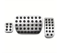 TEMU Cubiertas de pedales de gas y freno de acero inoxidable para coche, compatibles con V W447, , Metris, Viano W639, Valente, , V300d, MB Polo - Juego de pedales de estilo AMG de rendimiento.