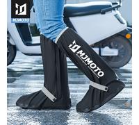 TEMU Cubrezapatos de Lluvia con Tubo Alto MJMOTO Creativos, Impermeables y Reutilizables para Motocicleta y Bicicleta