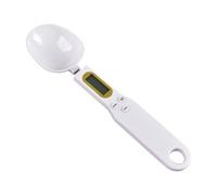 TEMU Cuchara de báscula digital de medida - pantalla LCD, precisión de 0,1 g a 500 g, funciona con pilas de botón, , hornear y controlar las porciones