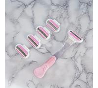 TEMU Cuchillas de afeitar de seguridad compatibles con Venus para mujeres, sin aceite, para cara/piernas/axilas/bikini, adecuadas para , accesorios de afeitado para eliminación de